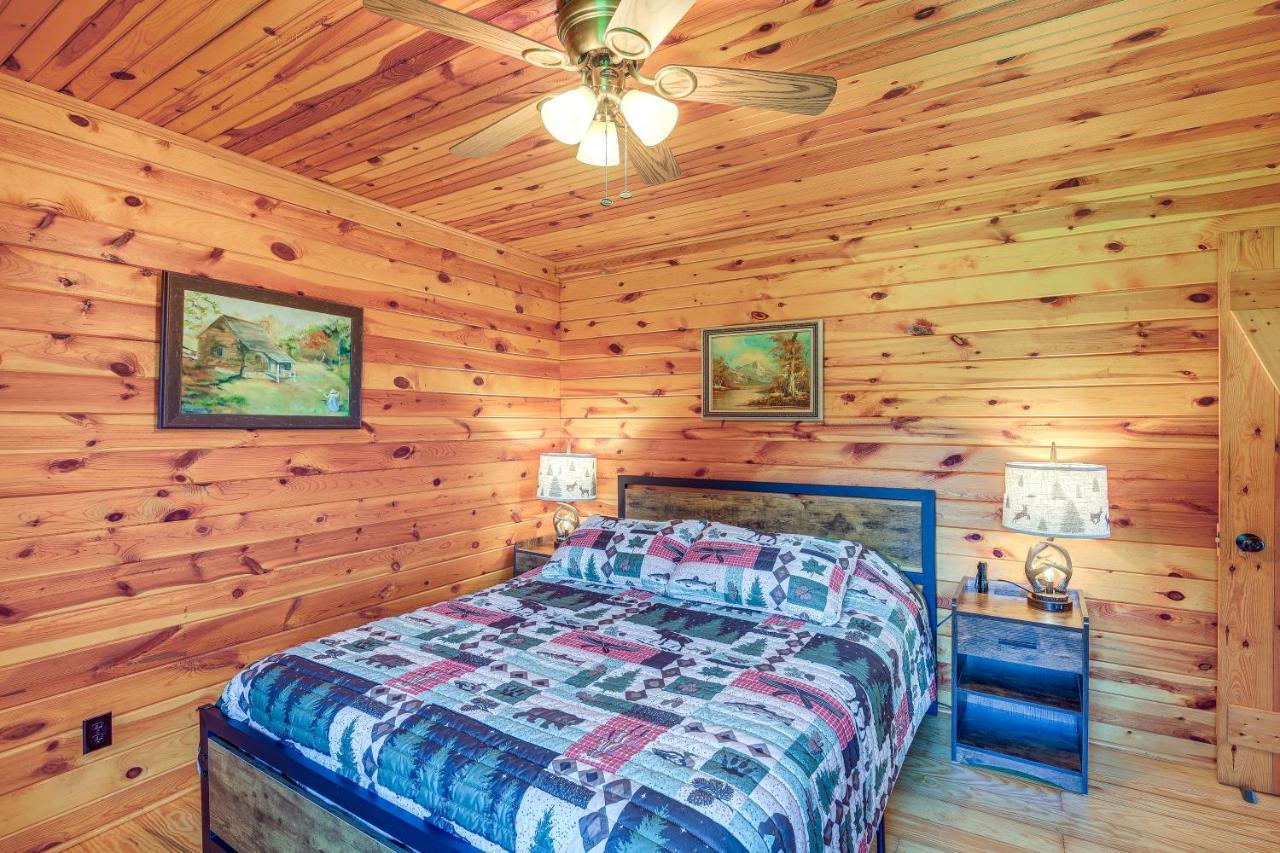 Blue Ridge Mountain Cabin With Views And Hot Tub Спарта Екстер'єр фото